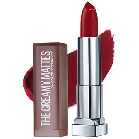 Buy Maybelline New York Creamy Matte Lipstick Divine Wine And Touch Of