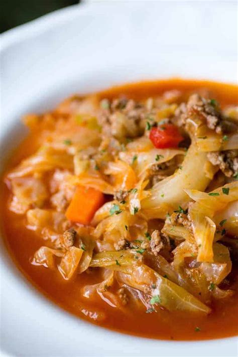 Sure to become a family favorite! Sarma - Cabbage Roll - SOUP // Easy, delicious, hearty soup!