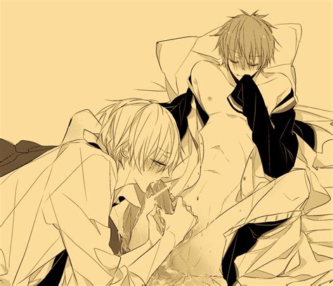 Rule 34 Censored Kuroko S Basketball Kuroko No Basuke Male Male Only Ryota Kise Tetsuya Kuroko