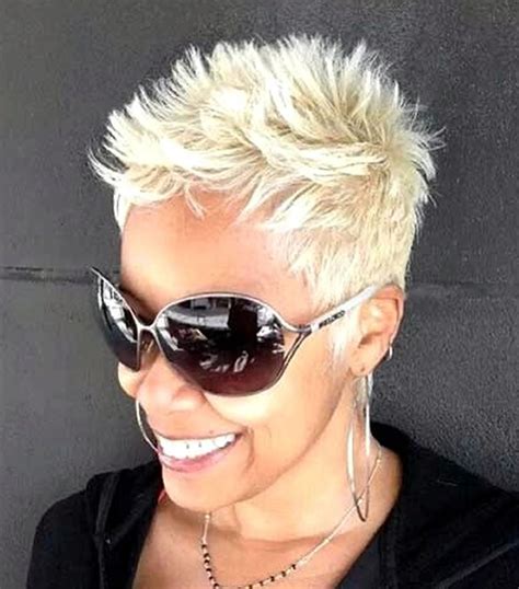 African American Short Spikey Hairstyles