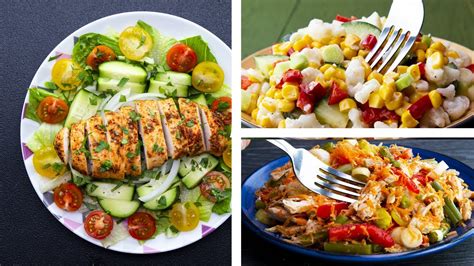 7 Healthy Salad Recipes For Weight Loss Youtube