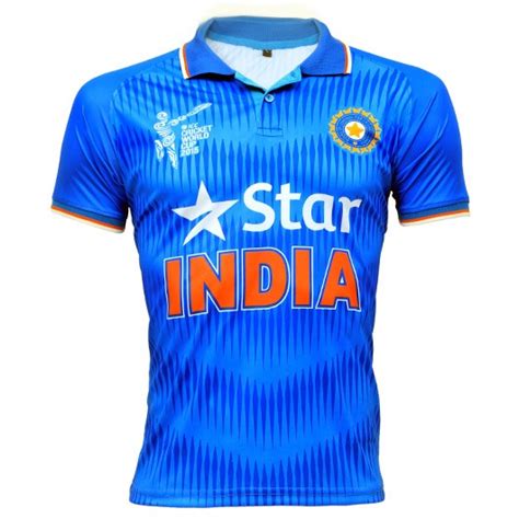 The indian squad will fly directly from dubai to sydney on wednesday. ICC Cricket World Cup'2015 India Team Jersey