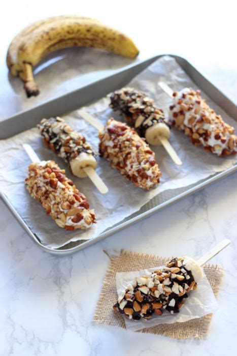 healthy frozen banana pops the live fit girls