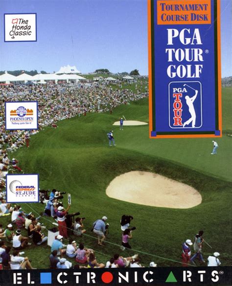 Pga Tour Golf Tournament Course Disk 1991 Box Cover Art Mobygames