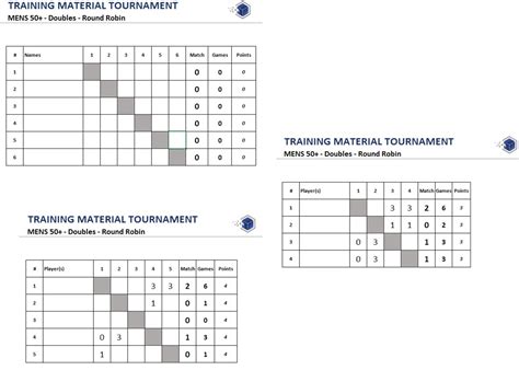 Tournament Scheduler Features