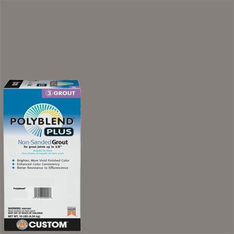 Custom Building Products Polyblend Plus 335 Winter Gray 10 Lb