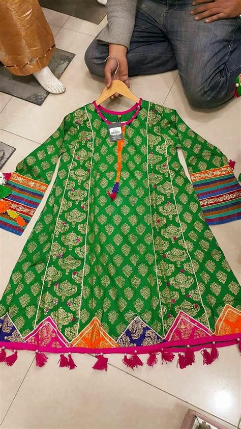 Kids', toddler, & baby clothes with vape designs sold by independent artists. Pin by Aisha Irfan on kurti kurta designs | Baby girl ...
