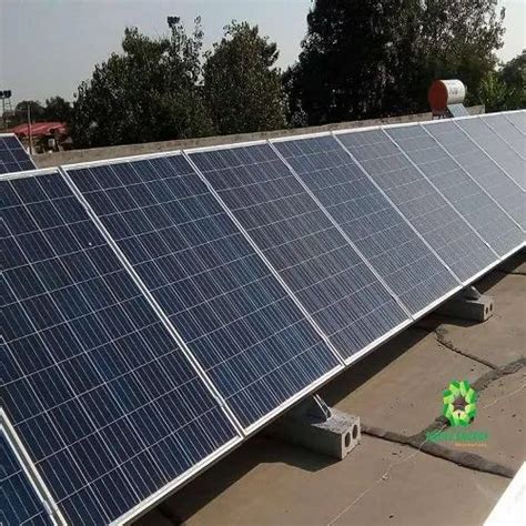Aluminum C Channel Elevated Solar Structure At Rs 4watt In Ludhiana