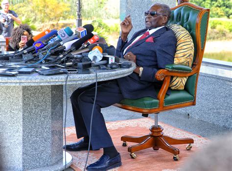 The deposed leader is being confined at his palatial home in the leafy harare suburb of borrowdale. Mugabe supports MDC - sort of - as propped up ex-di...