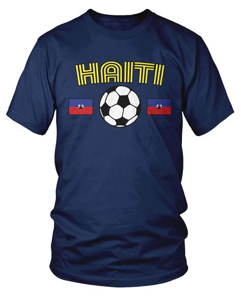Haiti Soccer Haitian Football T Shirt 3853 Jznovelty