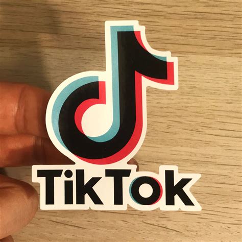 12 Pegatinas Tik Tok Tiktok Vinilo Calcomanía Para La Caja De Etsy