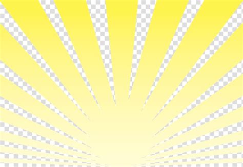 Yellow Sun Rays Sunlight Ray Sun Rays Transparent