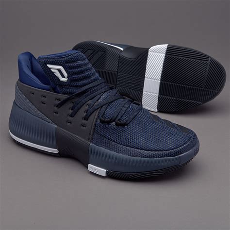 Mens Shoes Adidas Dame 3 Mystery Blue Bb8271