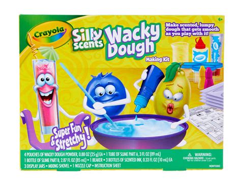 Crayola Silly Scents Wacky Dough Making Kit Crayola