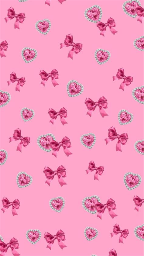 Pink Bow Wallpaper Bow Wallpaper Valentines Wallpaper Iphone