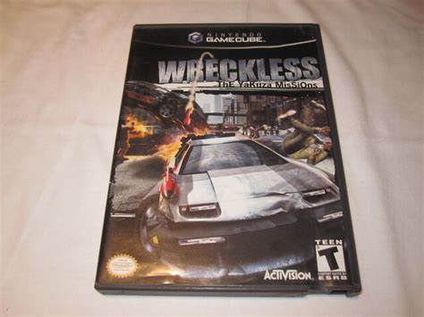 Wreckless The Yakuza Missions Nintendo Gamecube Game Complete