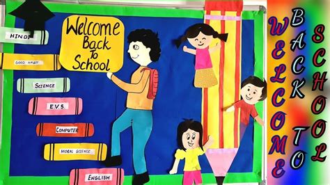 Welcome Back To School Bulletin Board Ideas Welcome Back School