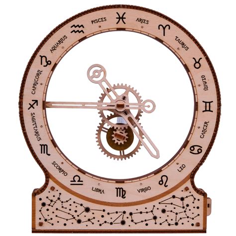 Buy Wood Trick Zodiac Kinetic Clock 3d Wooden Puzzles For Adults And
