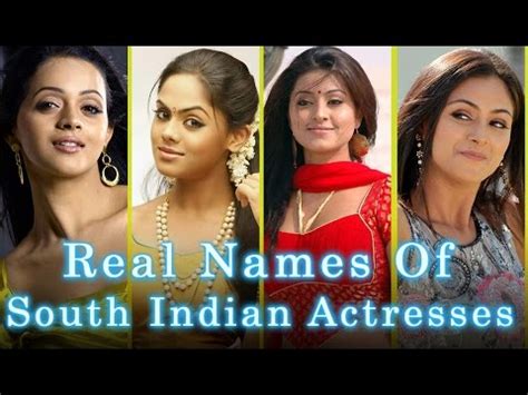 She has worked in malayalam, tamil, telugu and. Shocking Real Names Of South Indian Actresses - YouTube
