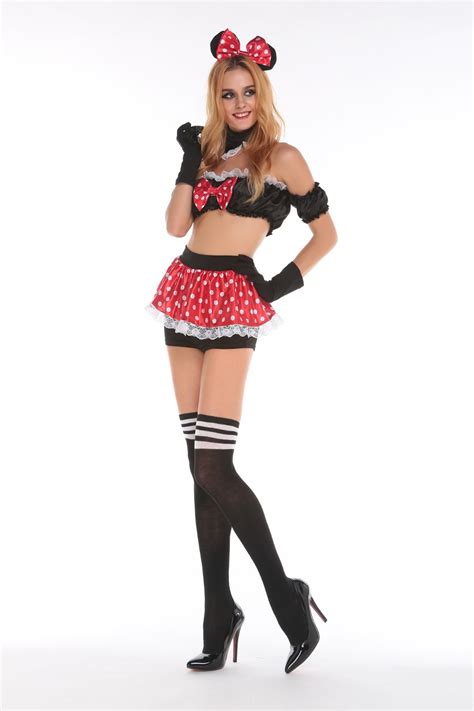 Sexy Minni Mouse Costume Halloween Cosplay Fancy Love Live Cosplay