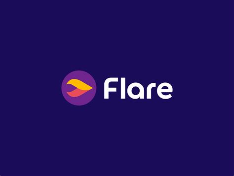 Flare Logo Design By Dalius Stuoka Logo Designer On Dribbble