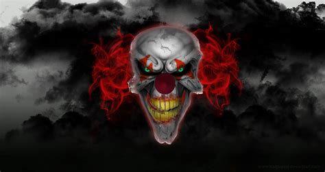 Demon Clown Wallpapers On Wallpaperdog