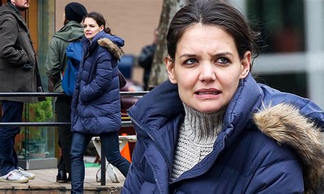 Katie Holmes Looks Exhausted And Tired As She Drags Herself To Meet Friends For Lunch Daily