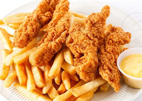 Chicken Fingers W French Fries
