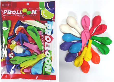 10 Inches Bag Of Balloons 72 Ct Assorted Color Latex Balloons