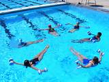 Images of Aqua Fitness Exercises