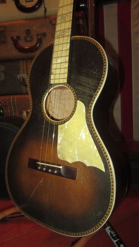 1929 Harmony Stella Tenor Guitar Sunburst Guitars Acoustic