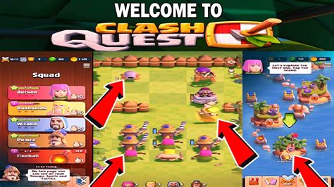 Clash Quest Gameplay First Look Part 1 Youtube