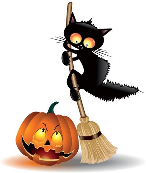 Halloween Black Cat Pictures Clipart Best