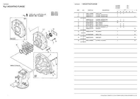 Yanmar Sd20 Saildrive Parts Catalog