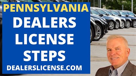 How To Get A Pennsylvania Dealers License Step By Step Instructions On
