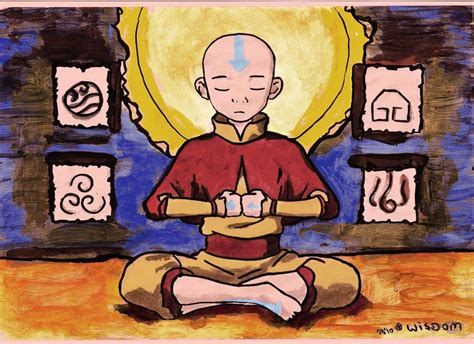 Wisdom Of The Avatar Aang By Mondamo On Deviantart Avatar Aang Aang