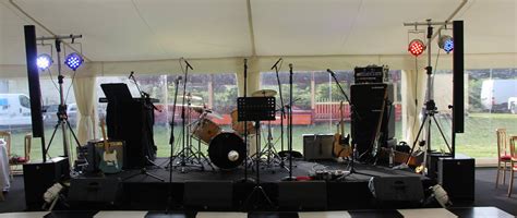 Stands Bandshop Hire Sound Stages Light Power