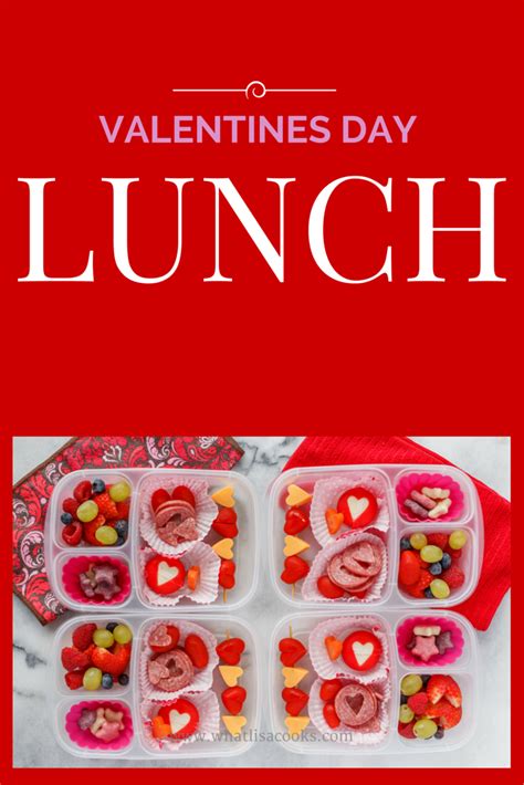 You Can Make This Easy Valentines Themed Lunch Lunch Lunch Snacks