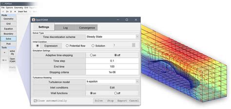 Openfoam Gui And Cfd Solver Integration With Featool Multiphysics My