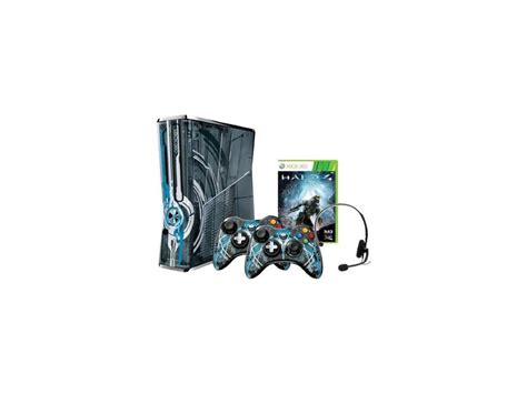 Microsoft Xbox 360 Halo 4 320gb Limited Edition System Whalo 4 And 2