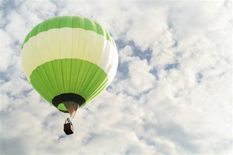 Green Hot Air Balloon Free Photo Download Freeimages