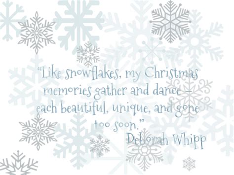 Christmas Snowflake Quote In 2021 Christmas Memory Snowflake Quote