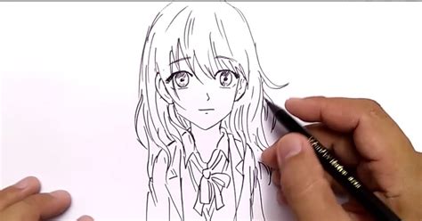 Download 5 Gambar Sketsa Anime Gampang Terbaru Bagus Khaira
