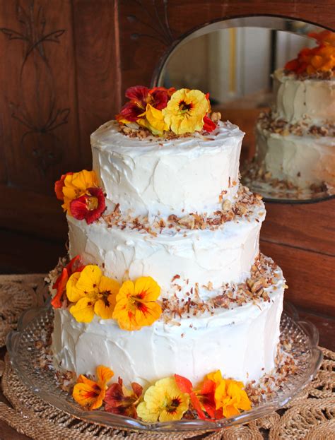 Carrot Cake Made For Small Wedding Celebration