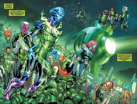 Green Lantern Green Lantern Corps Lanterns
