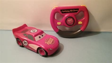 Disney Store Exclusive Cars Lightning Mcqueen Remote Control Car Toy