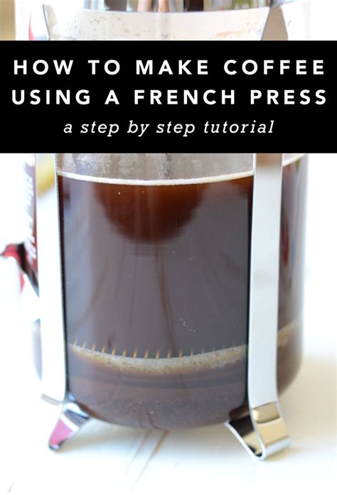 Cold brew, on the other hand, should steep. How to Make Coffee Using a French Press (Tutorial)