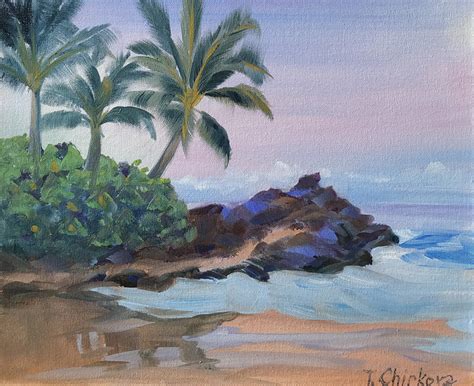 Hawaii Seascape Oil Painting Original Art Seascape Original Etsy