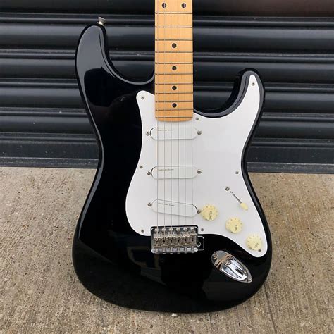Fender Japanese Clapton Stratocaster 1998 Black London Reverb