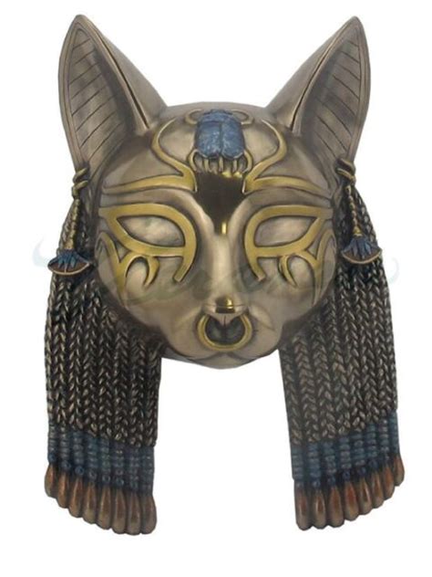 Bastet Mask Egyptian Wall Plaque Sculpture For Sale Online Ebay